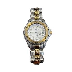 Burett Men Watch Water Resistant Gold Silver Tone